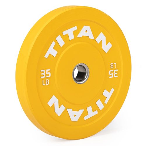 Scratch and Dent - 35 LB Single Economy Color Bumper Plate - FINAL SALE