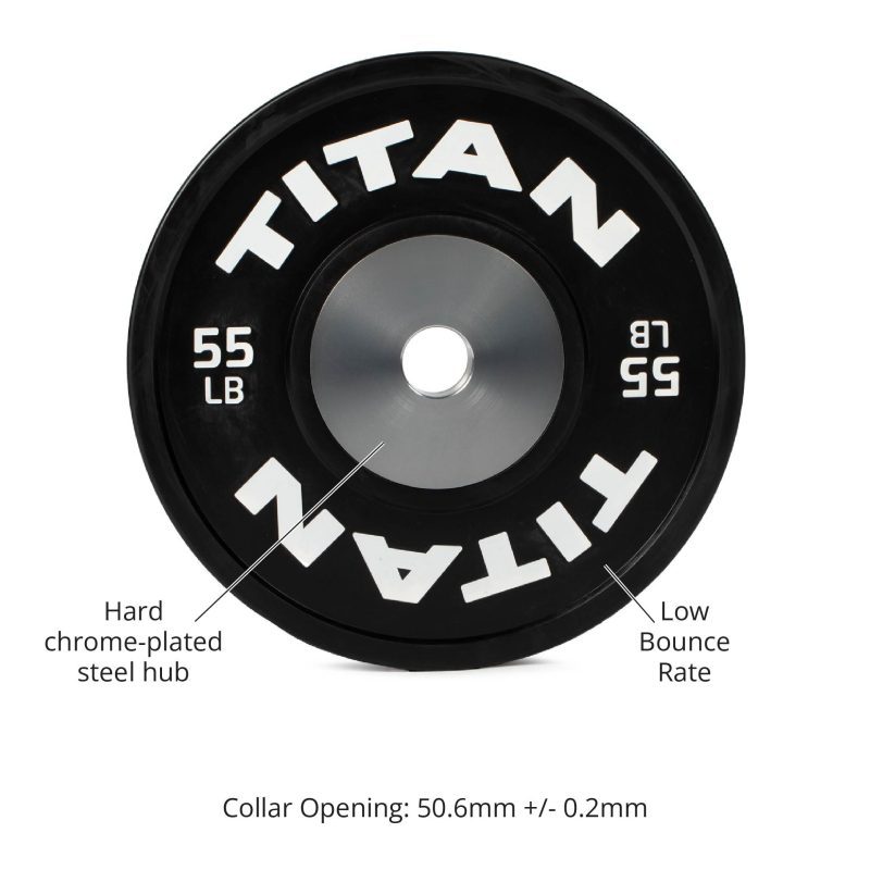 55 LB Single Elite Competition Plate