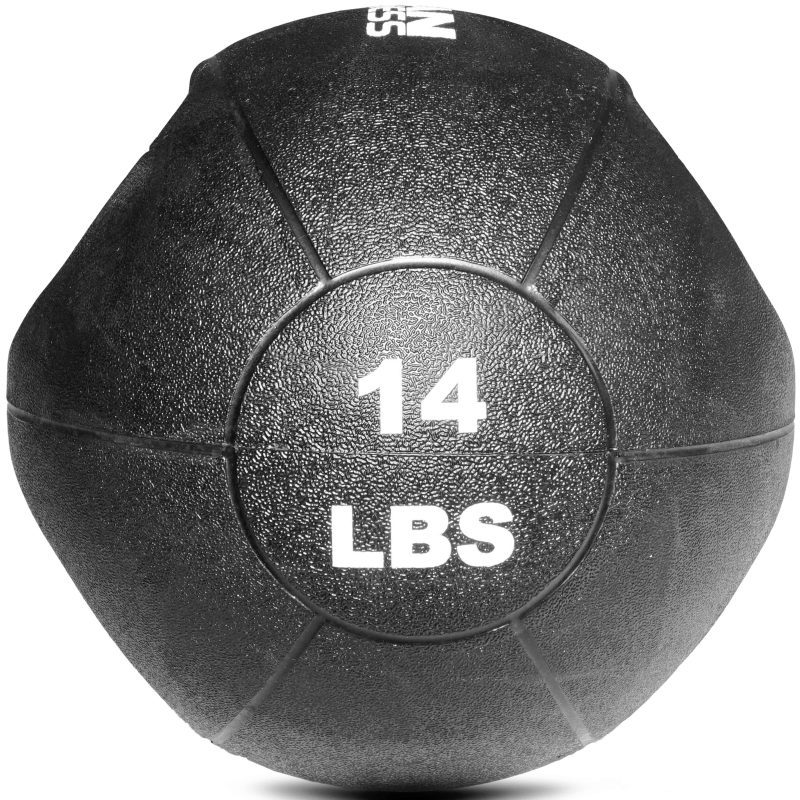 Scratch and Dent - 14lb Dual Grip Medicine Ball - FINAL SALE