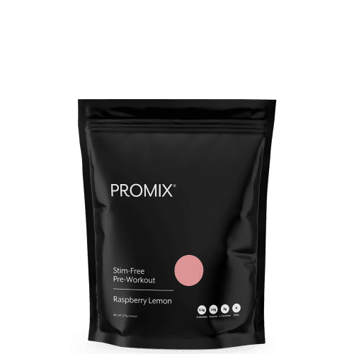 Promix Pre-Workout | Caffeine-free / 30 Serving Pouch / Raspberry Lemon